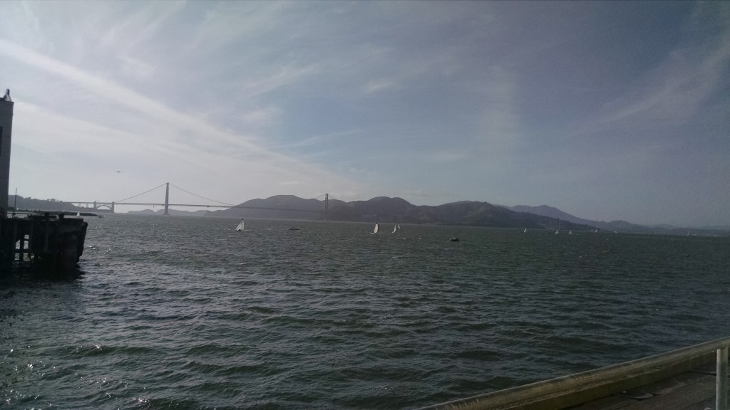 View of the Golden Gate Bridge from the conference venue